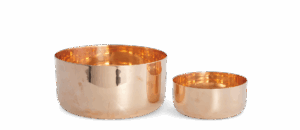 Crimson Shine Copper Bowl